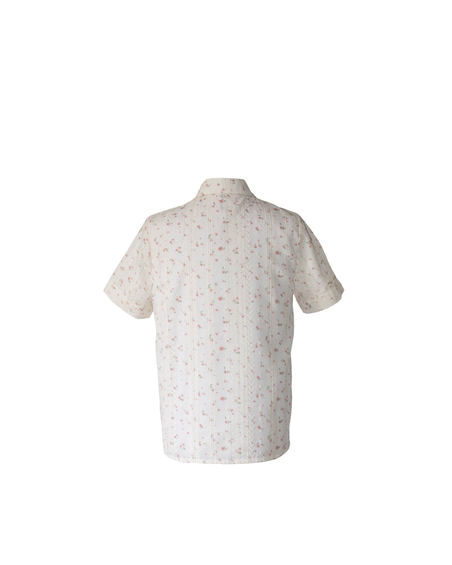 Short Sleeve Button Up Cotton Shirt