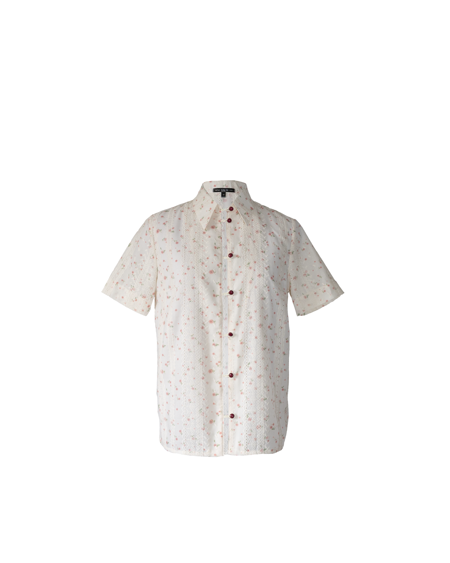 Short Sleeve Button Up Cotton Shirt