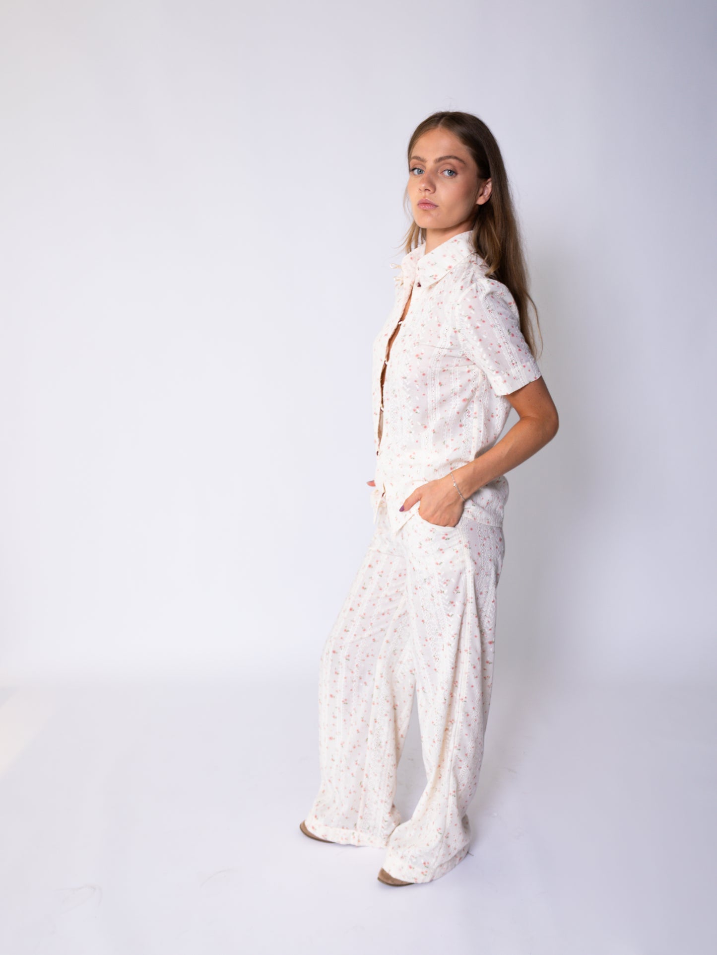 Long Cotton Trousers