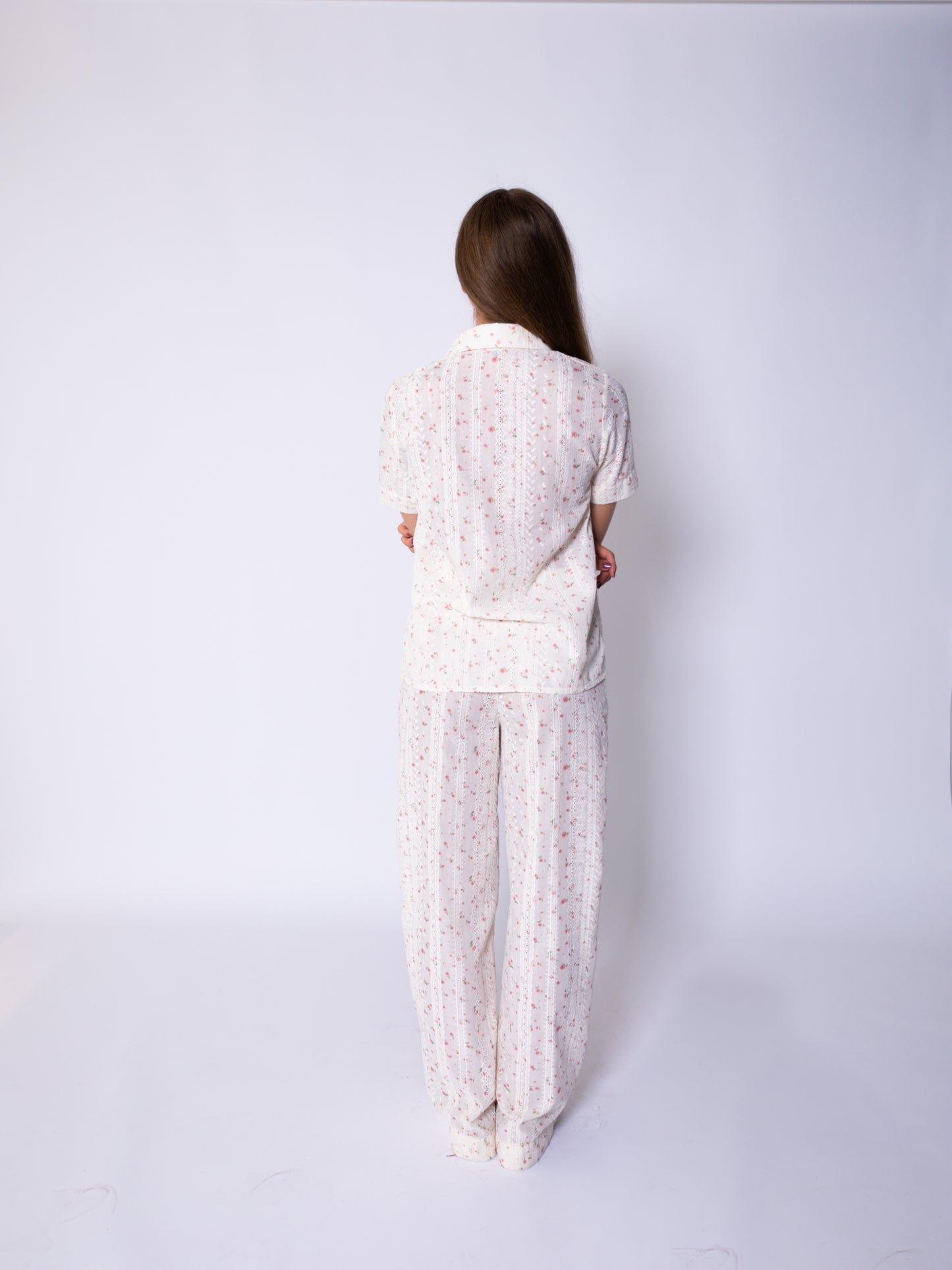 Short Sleeve Button Up Cotton Shirt