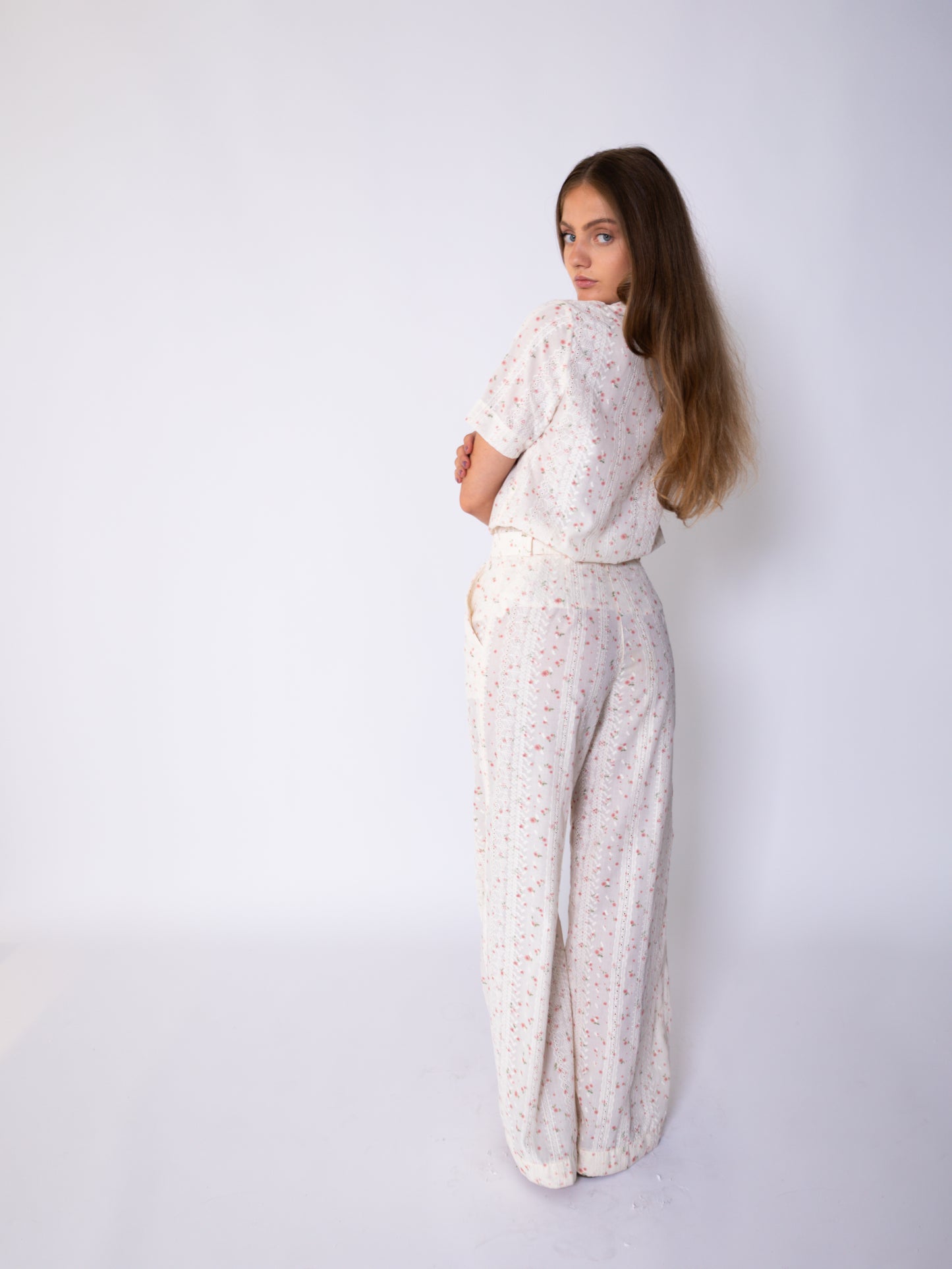 Long Cotton Trousers