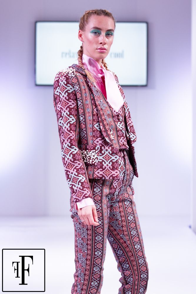 Women's smoking jacket