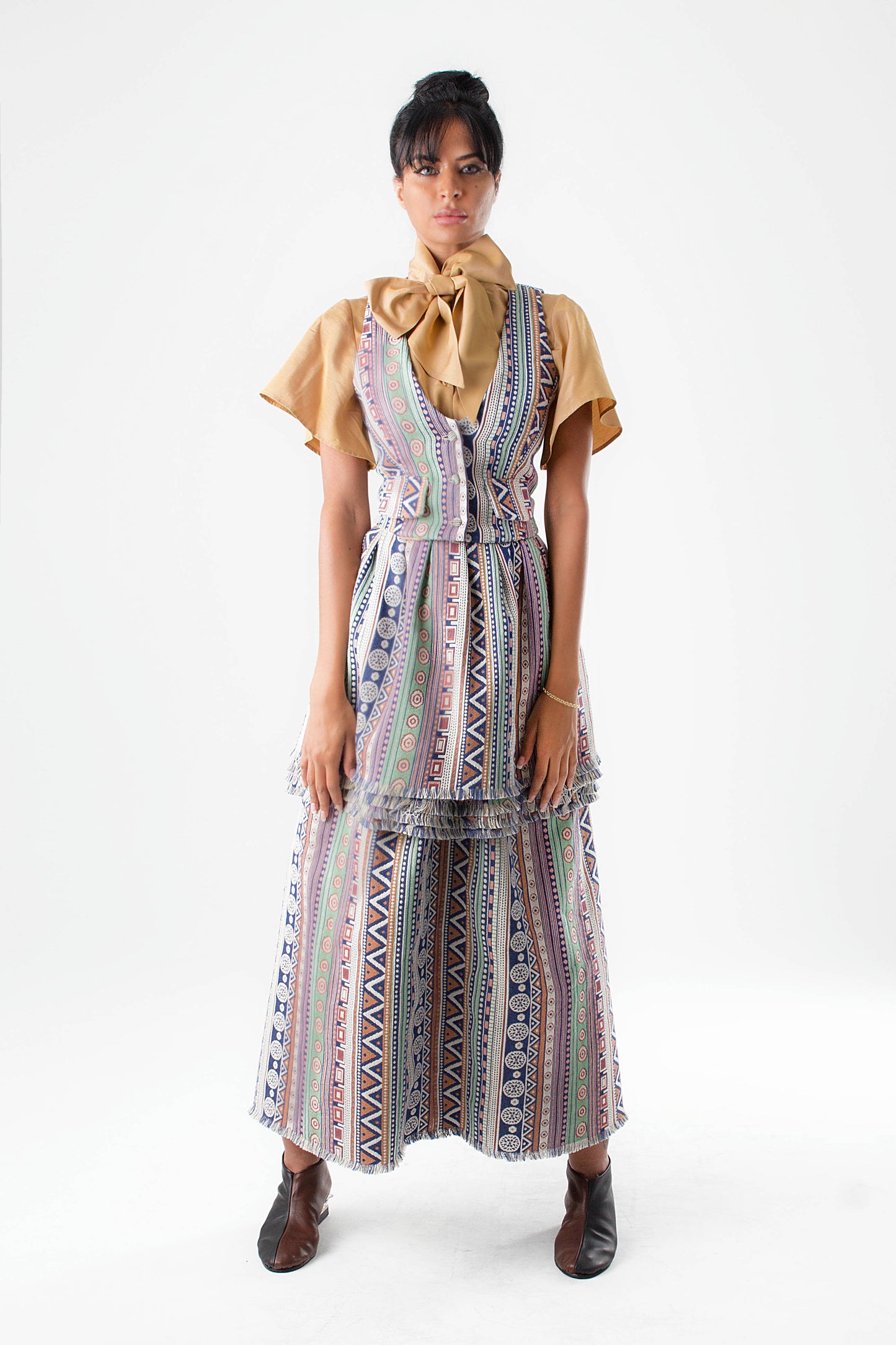 Women's smoking vest
