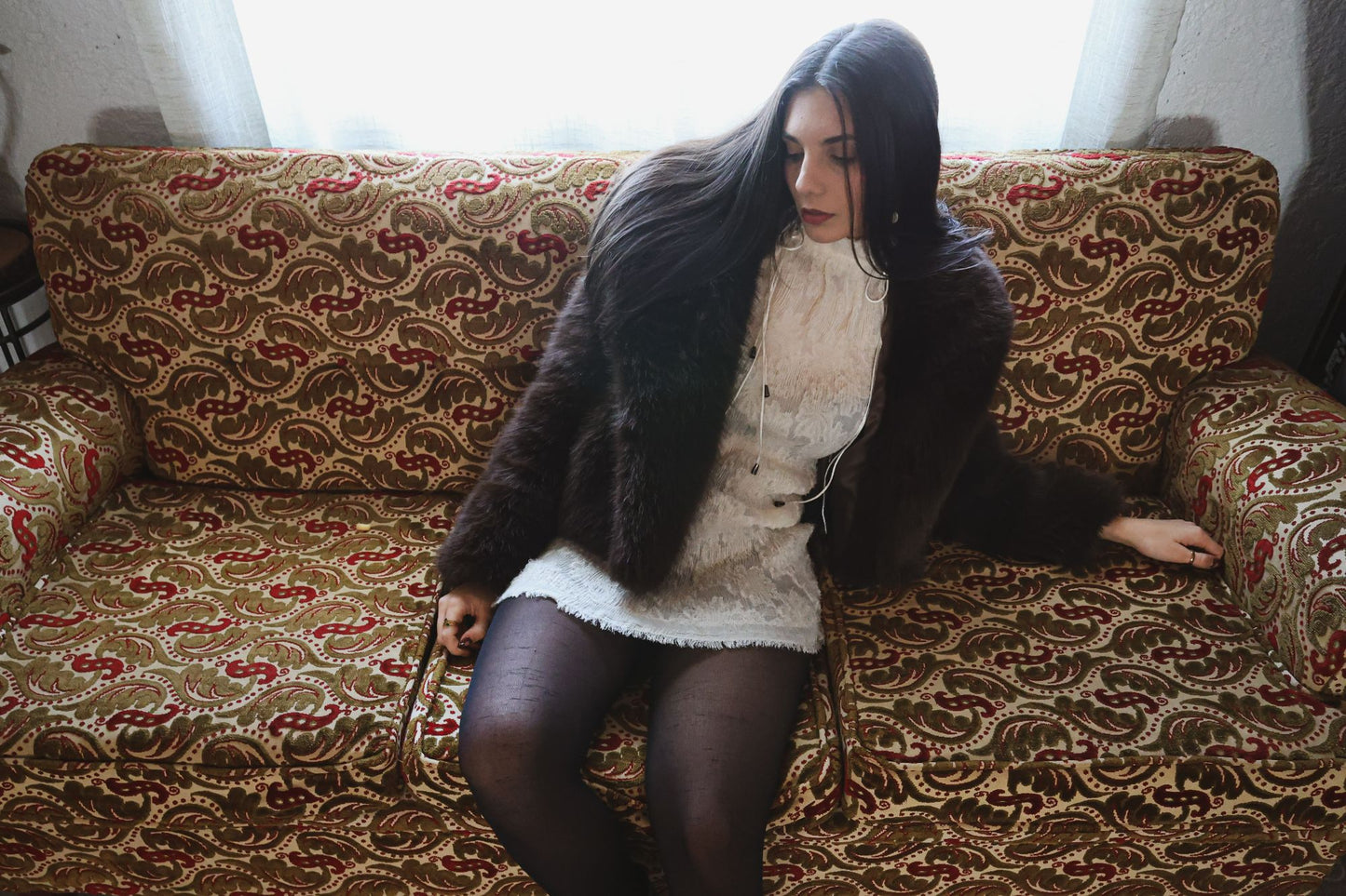 Halter Neck Mini Dress Creamy White