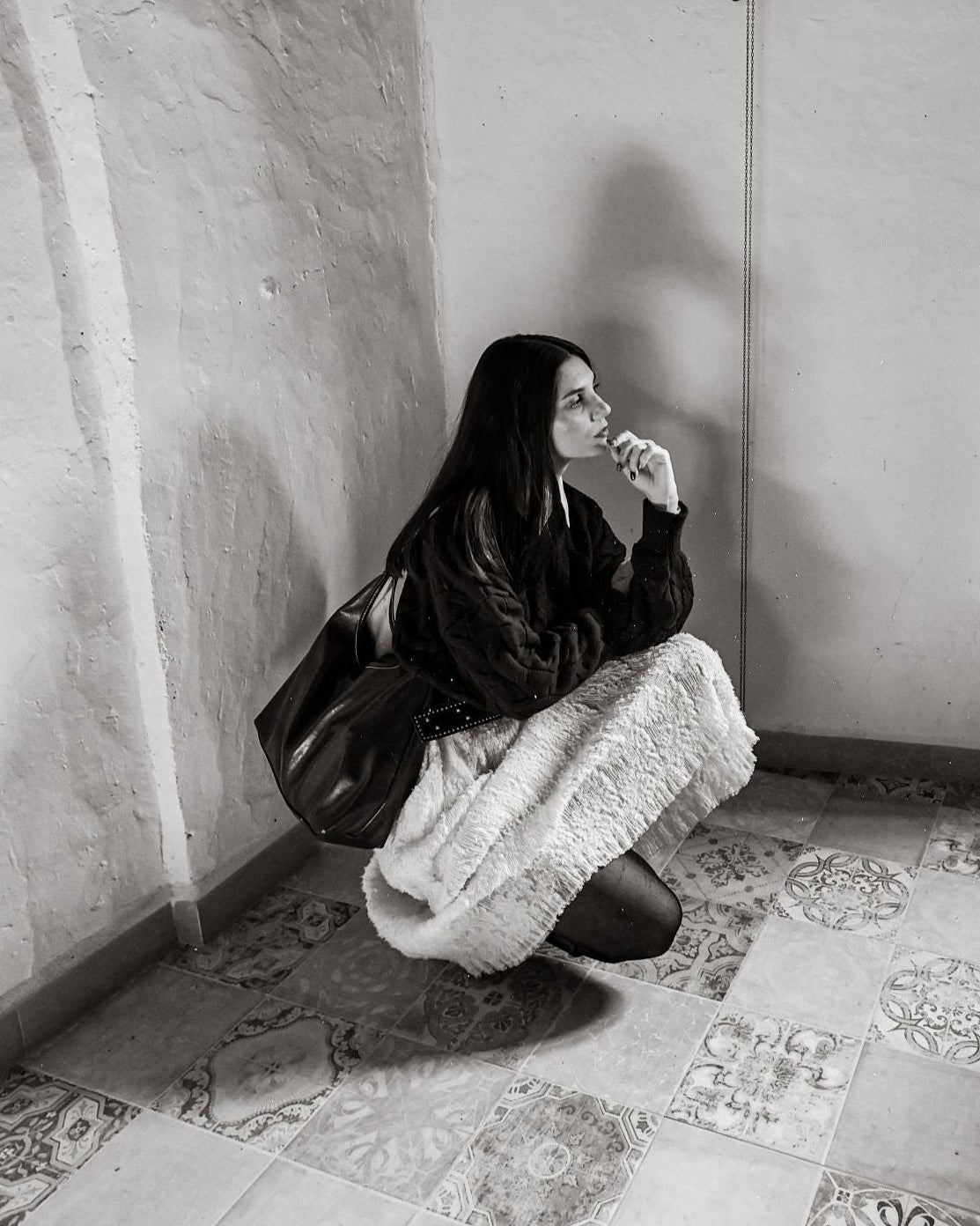 A-Line Midi Skirt with Pockets