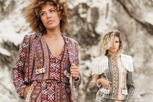 Women's smoking vest