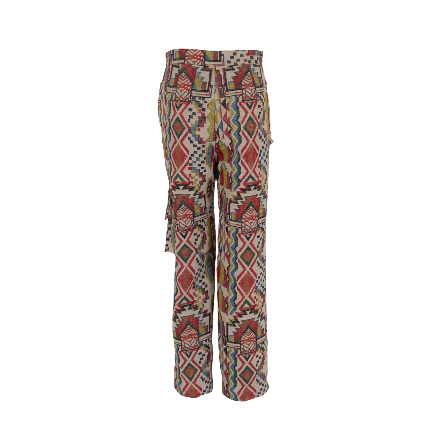 Multicolor Long Trousers with Pockets House