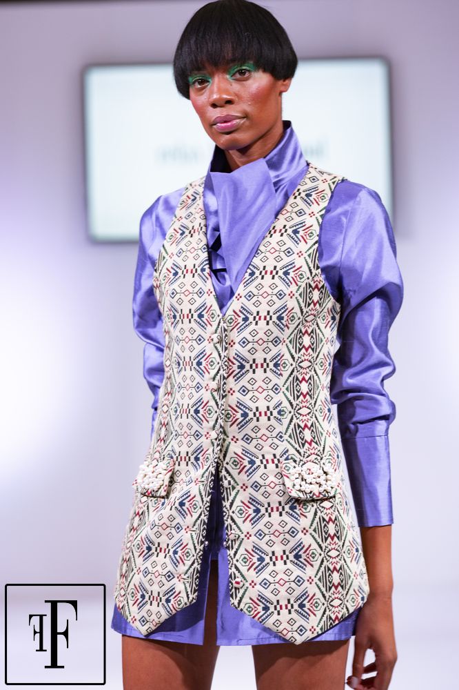 Women's long vest